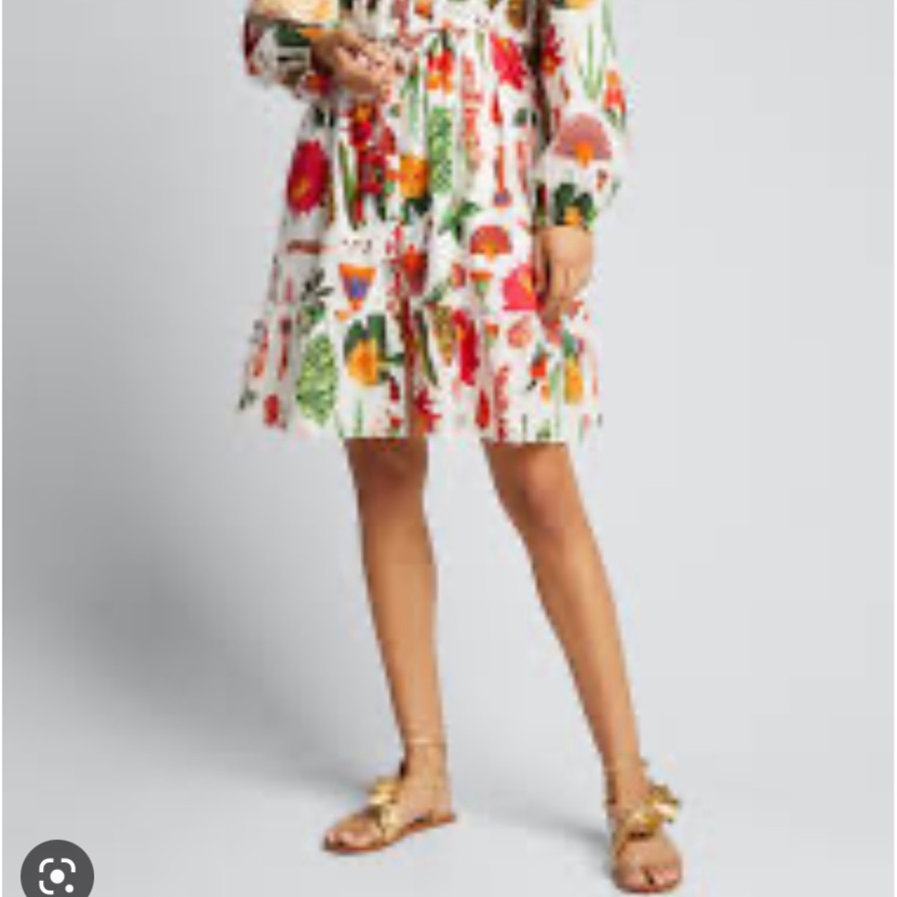 Ulla Johnson orange Ruffle Sandals - Picture 2 of 5